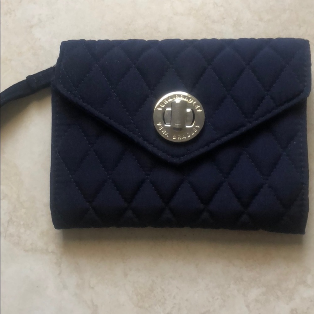 New Navy Blue Vera Bradley Wallet
